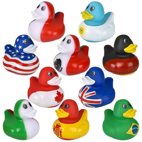2" World Flag Duckies - LLB Toys