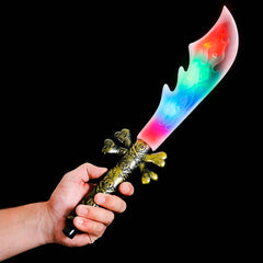 42" DOUBLE-ENDED SKULL SWORD LLB kids toys