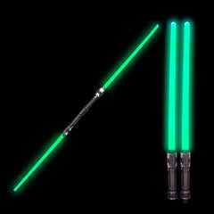 51.5" Super Bright Green Light-Up Double Sword - LLB Toys