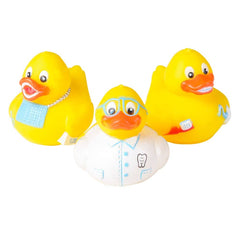 2" DENTAL RUBBER DUCKIES LLB Bath Toys