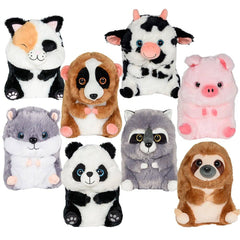 8.5" BELLY BUDDY ASSORTMENT LLB Plush Toys