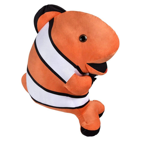 26" Belly Buddy Clown Fish Plush - LLB Toys