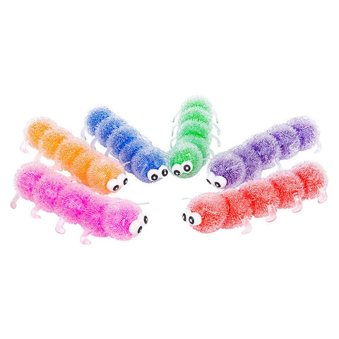 9" SQUEEZY BEAD CATERPILLAR LLB Squishy Toys