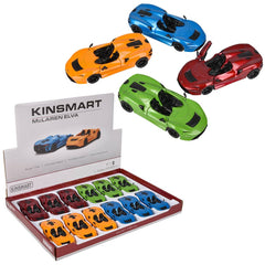 5" Diecast Pull Back McLaren Elva 12ct - LLB Toys