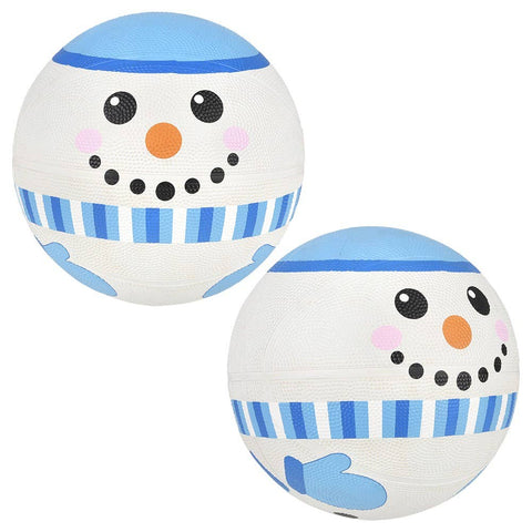 Snowman Regulation Basketball 9.5" LLB Christmas