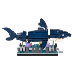 Mechanical Shark Building Block Set 499pc - LLB Toys