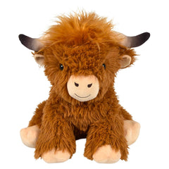 12" Highland Cow Plush - LLB Toys