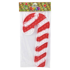 CANDY CANE JUMBO BUBBLE POPPER 14" LLB Christmas