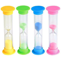 ASSORTED COLORFULL SAND TIMER LLB kids toys