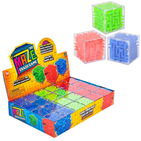 1.5" PUZZLE CUBE GAME LLB Puzzle