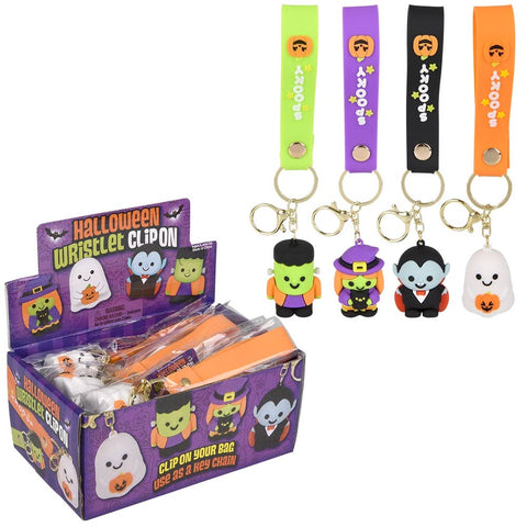 Halloween Wristlet Clip On 4" 12ct - LLB Toys