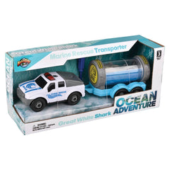 Great White Shark Marine Rescue Transport Set - LLB Toys