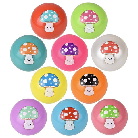 5" Mushroom Vinyl Ball 250ct - LLB Toys