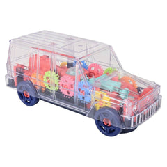 6.5" LIGHT-UP TRANSPARENT SUV LLB Light-up Toys