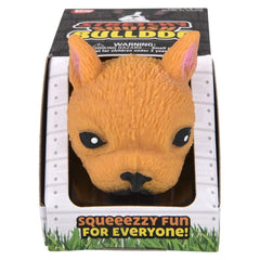 3.5" STRETCHY, SQUISH BULLDOG LLB Squishy Toys