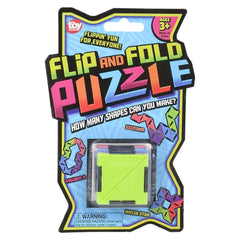7" FLIP AND FOLD PUZZLE GAME LLB Puzzle