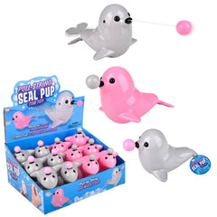 5.5" PULL-STRING SEAL PUP BATH TOY LLB kids toys