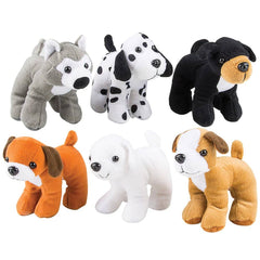 5.5" DOG plush ASSORTMENT LLB Plush Toys