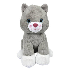 Sitting Cat 18in Asmt Plush Toy - LLB Toys