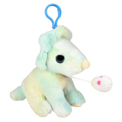 3.5" Mighty Quakes Triceratops Backpack Clip - LLB Toys