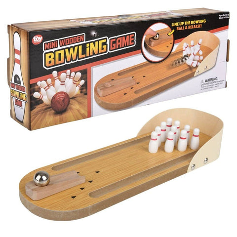 DESKTOP WOODEN BOWLING GAME LLB kids toys