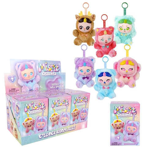 5.5" Misfit Critters Series A Blind Box 6ct - LLB Toys