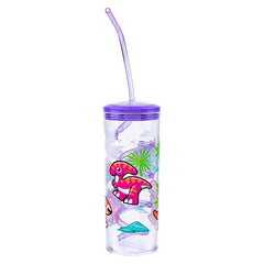 11oz DINO CUP WITH TWISTY STRAW LLB kids toys