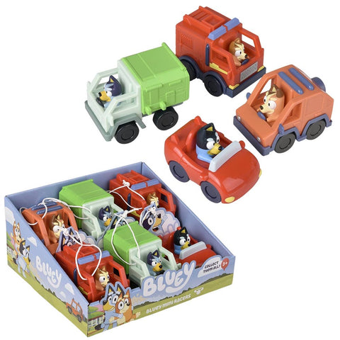 Bluey Mini Racer Assortment - LLB Toys
