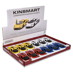 5" Diecast Pull Back Lamborghini Countach Lpi - LLB Toys
