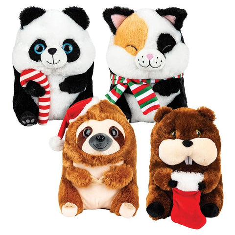 10" BELLY BUDDIES CHRISTMAS ASSORTMENT LLB Plush Toys