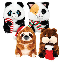 10" BELLY BUDDIES CHRISTMAS ASSORTMENT LLB Plush Toys
