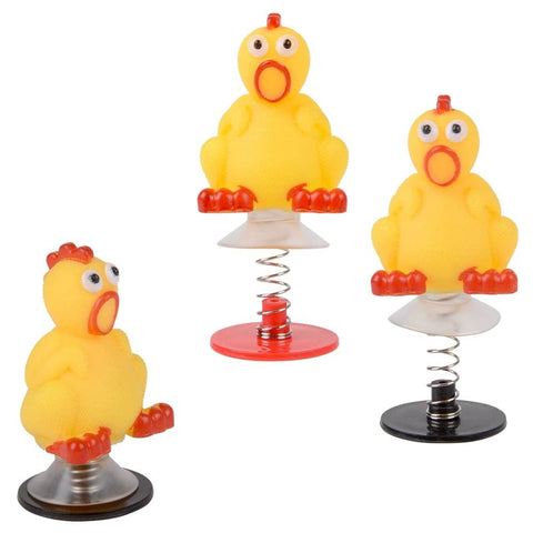 2.75" Rubber Chicken Pop-Ups - LLB Toys