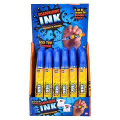 4.5" Disappearing Ink Pen Tube Novelty Toy 24ct - LLB Toys