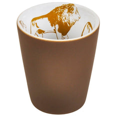 1OZ VELVET CERAMIC SHOT GLASS LION LLB kids toys