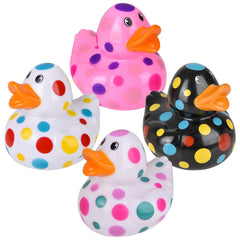 Big Polka Dot Rubber Ducky 6" - LLB Toys