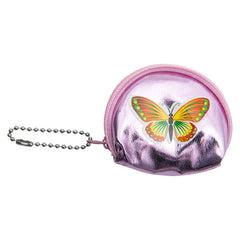 BUTTERFLY COIN PURSE KEYCHAIN 2.75" LLB Keychain
