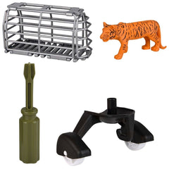 Animal Evacuation Jungle Plane Tiger - LLB Toys