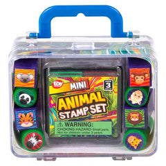 MINI ANIMAL STAMP SET 3X2" LLB kids toys