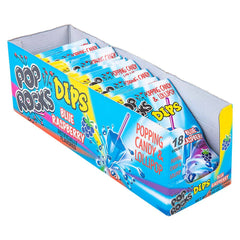 POP ROCKS DIPS BLUE RASPBERRY  - LLB Candy