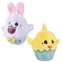 Squeezy Bead Easter Plush 3" 12/disp - LLB Toys