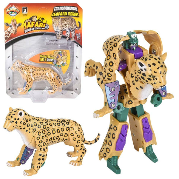 LEOPARD ROBOT ACTION FIGURE LLB kids toys