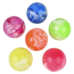 1.25"(32mm) Marble Hi-Bounce Balls-Carded LLB kids toys
