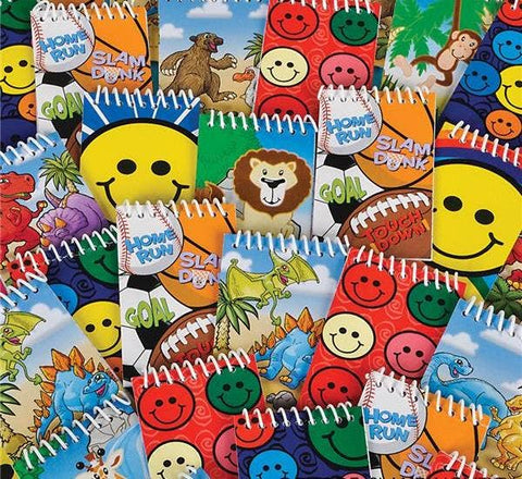 SPIRAL NOTEBOOK ASSORTMENT 3.5" (72PCS/BAG) LLB Stationary