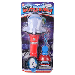 12.5" SHUTTLE LIGHT-UP BUBBLE BLOWER LLB Light-up Toys