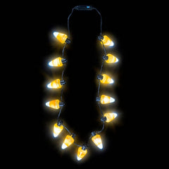 25" LIGHT-UP CANDY CORN NECKLACE LLB Light-up Toys