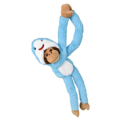 27.5" Dressed Shark Hanging Monkey - LLB Toys