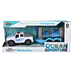 Manta Ray Marine Rescue Transport Set - LLB Toys