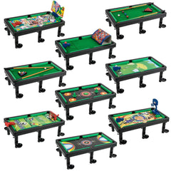 18" PLASTIC 9 IN ONE GAME SET LLB kids toys