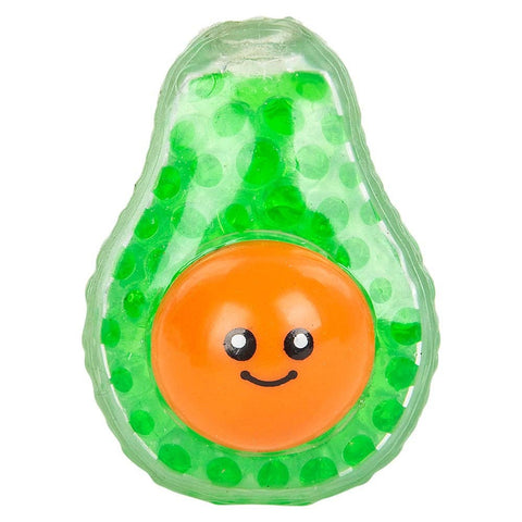 3" SQUEEZY BEAD FUN FRUIT LLB Squishy Toys