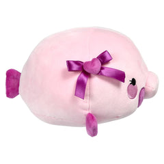 7" Blobfish Plush Stuffed Animal with Bow - LLB Toys